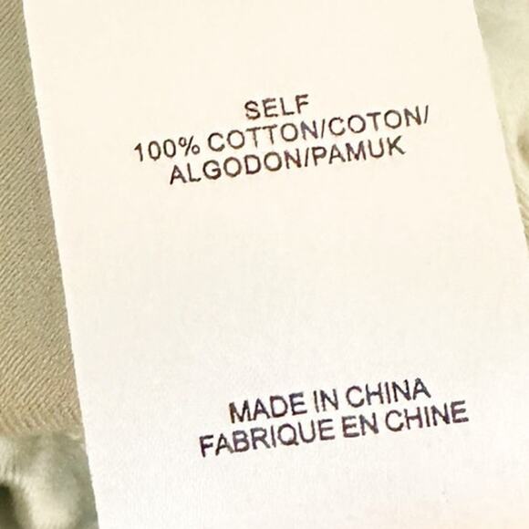 Tibi Harrison Eco Cotton V Neck Midi Dress 00 Green NWT - Picture 13 of 13